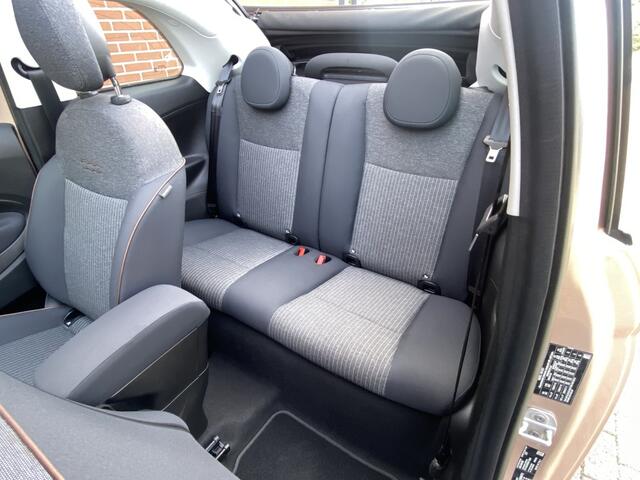 Fiat E-500 CABRIO Icon 42 kWh NAV STOELVW CARPLAY PDC CRUISE LMV