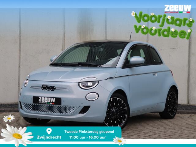 Fiat E-500 La Prima by Bocelli 42 kWh | JBL | Winter | Camera | 17"