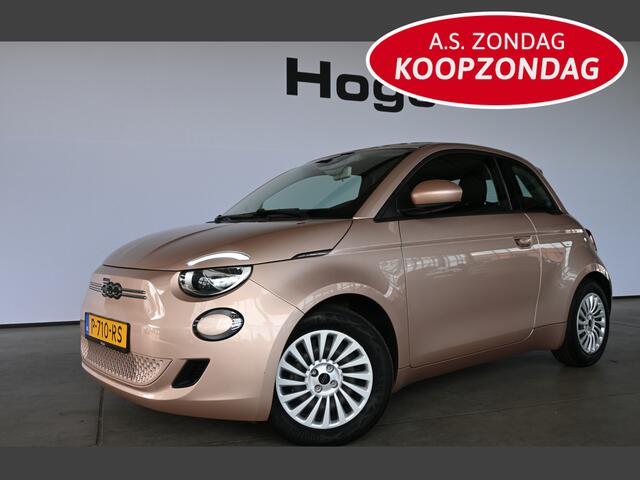 Fiat E-500 24 kWh Automaat Clima LED Cruise Control Goed Onderhouden! Inruil Mogelijk!