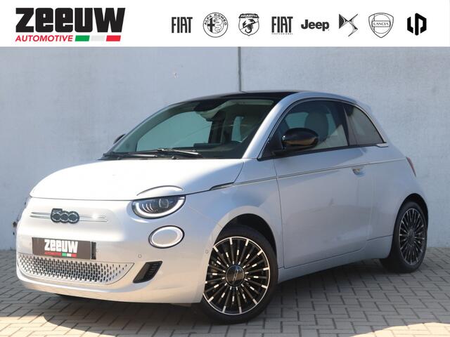 Fiat E-500 La Prima 42 kWh | Pano | JBL | Camera | Winter | 17"