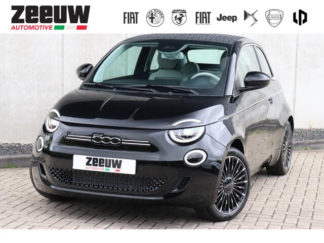 Fiat E-500 Cabrio La Prima by Bocelli 42 kWh | JBL | Winter | Camera | 17"