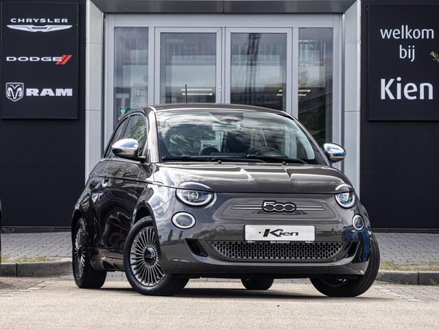 Fiat E-500 Icon Edition 42 kWh | Stoelverwarming | LM velgen | Navigatie | Apple CarPlay |