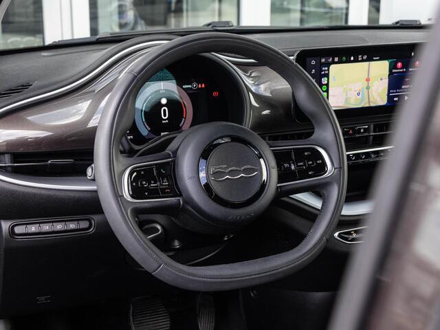 Fiat E-500 Icon Edition 42 kWh | Stoelverwarming | LM velgen | Navigatie | Apple CarPlay |