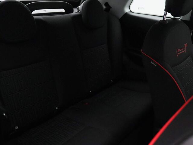 Fiat E-500 Cabrio RED 24 kWh | Cabrio | 16" Lichtmetalen Velgen | Parkeersensoren |
