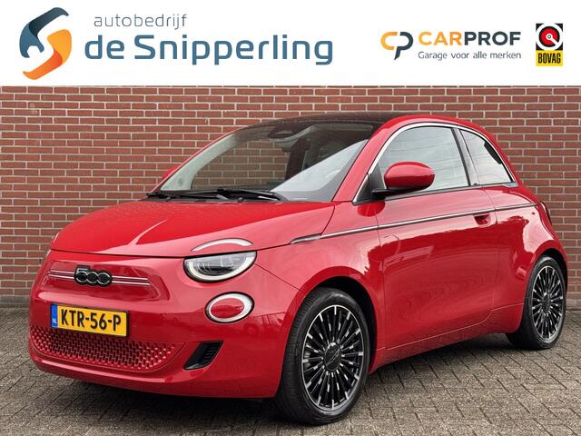 Fiat E-500 La Prima 42 kWh JBLPANO ADAPT-CRUISE STOELVW CARPLAY LED NAV