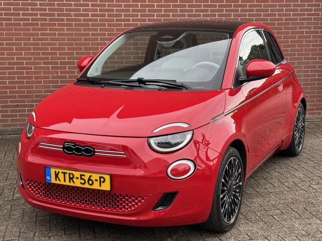 Fiat E-500 La Prima 42 kWh JBLPANO ADAPT-CRUISE STOELVW CARPLAY LED NAV