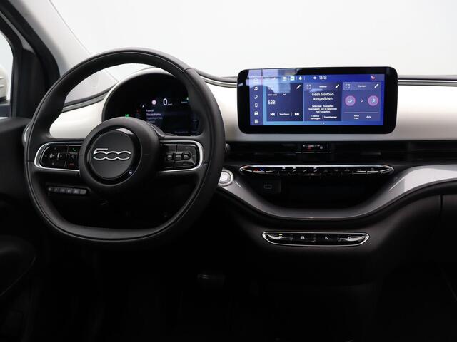 Fiat E-500 Icon | 320km WLTP | 85KWh Snelladen | Cruise control | Apple Carplay & Android Auto |