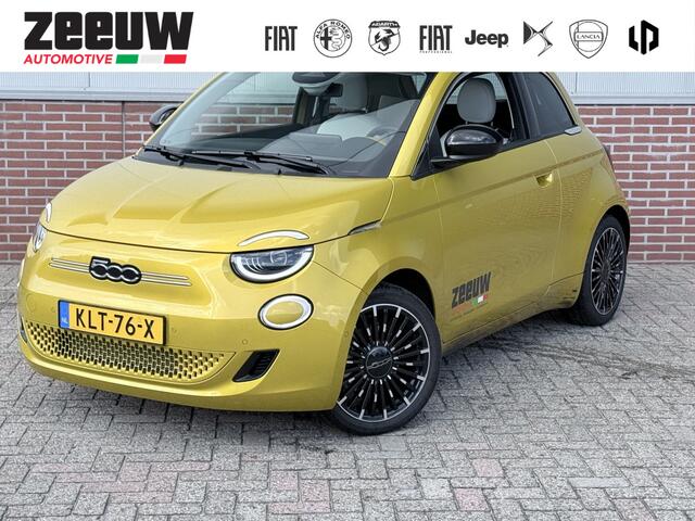 Fiat E-500 ICON 42 kWh | Pano | Camera | Winter | 17"