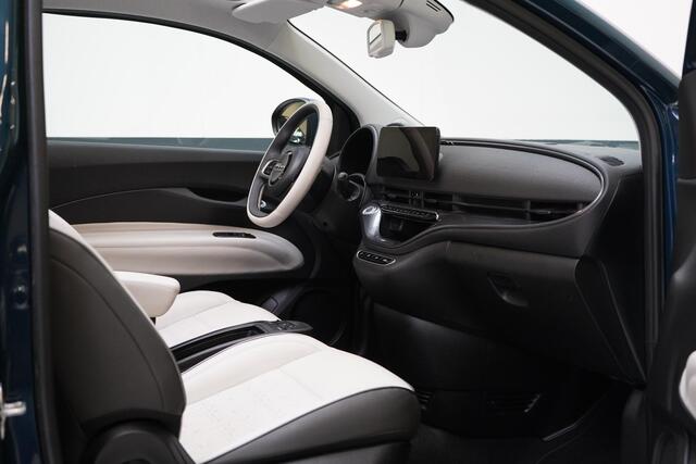Fiat E-500 Cabrio La Prima 42 kWh SoH 94,9% | Leder | Stoelverwarming | Lm velgen | Navigatie | Carplay