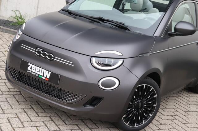 Fiat E-500 C La Prima 42 kWh | "Matt Grijs" | Technology | Winter | Camera | 17"