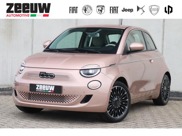Fiat E-500 La Prima by Bocelli 42 kWh | Pano | JBL | Winter | Camera | 17"