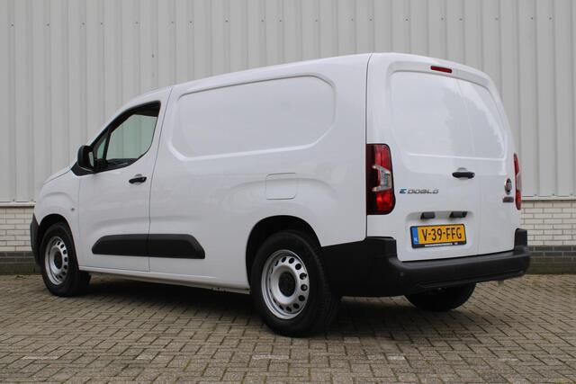 Fiat E-Doblo 136 L2 50 kWh | Airco | Navi | Reservewiel | Cruise | Klaptafels achterzijde voorstoelen | Comfort connect pakket |