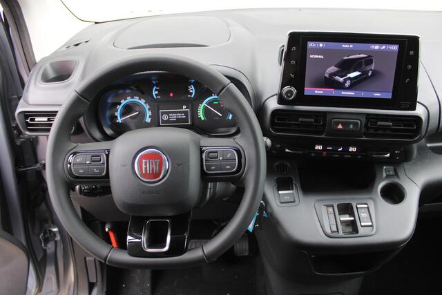 Fiat E-Doblo 136 L1 50 kWh | 8" Navi scherm | PDC | Reservewiel | Cruise | Schuifdeur rechts |