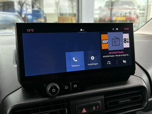 Fiat E-Doblo 136 L1 50 kWh | Nieuw | Direct leverbaar | Keyless | Apple Carplay/Android auto | Climate control | Laadruimte afwerking | Look pakket