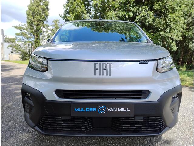 Fiat E-Doblo L1 50 kWh 136pk AUTOMAAT | Warmtepomp | Comfortstoelen | Stoelverwarming | Stuurverwarming | Verwarmbare voorruit | Houten afwerking laadruimte | Multimedia | Apple Carplay | Android Auto | Parkeersensoren achter | Climate control | Elektrisch inklapbare 
