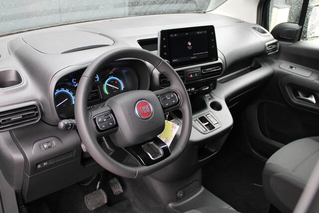 Fiat E-Doblo 136 L2 50 kWh 136pk - Camera - Carplay - Auto Klimaat - Navi - Lane Assist - PDC - Rijklaar