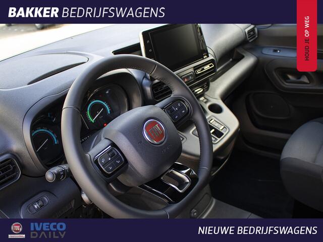 Fiat E-Doblo 136 L1 50 kWh 100% Elektrisch | Airco | Camera | Parkeersensoren (2/2 grijs)