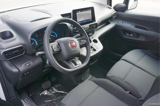 Fiat E-Doblo L2 50 kWh Plus BPM VRIJ Climate, Navi, Camera, Betimmering, 2x Schuifdeur!! NR. J141*