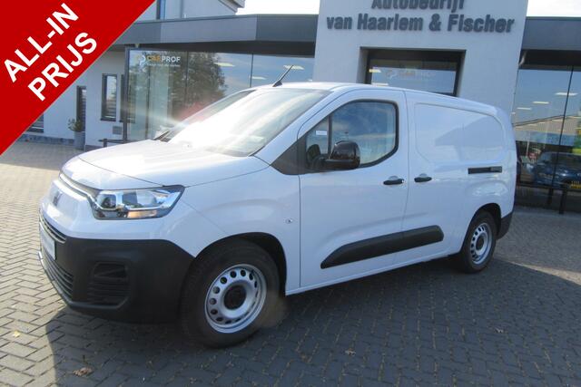 Fiat E-Doblo 136 L2 50 kWh, Navi, Camera, Climat, 2x Schuifd.