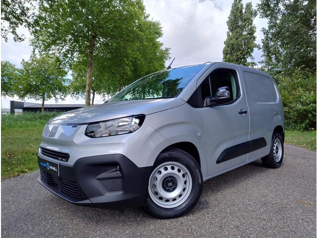 Fiat E-Doblo L1 50 kWh 136pk | ACTIE! | 8 jaar garantie | Multimedia | Apple Carplay | Android Auto | Achteruitrijcamera | Parkeersensoren achter | Winter pakket | Stoelverwarming | Stuurverwarming | Warmtepomp | Digital cockpit | Stuurwielbediening | Reservewiel | va