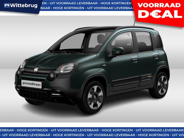 Fiat PANDA 1.0 Hybrid Pandina IDEALE STADSAUTO- ZWART DAK - TWO TONE