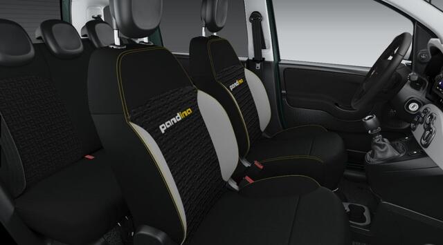 Fiat PANDA 1.0 Hybrid Pandina IDEALE STADSAUTO- ZWART DAK - TWO TONE
