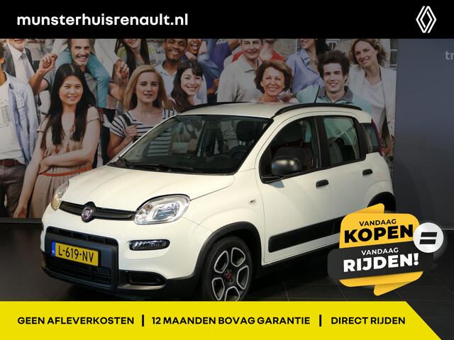 Fiat PANDA 1.0 Hybrid City Life - Occasion Lease vanaf ¤484 p/m - Sensor achter - Elektrisch verstelbare buitenspiegels