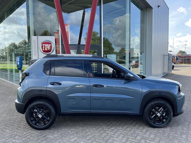 Fiat PANDA Grande 1.2 Hybrid ICON | 8 Jaar garantie | Carplay | Dakrails | Lichtmetalen velgen | LED koplampen