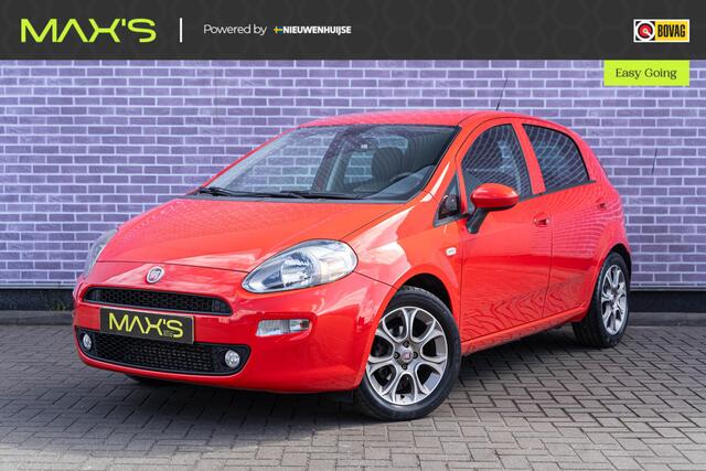 Fiat PUNTO Evo 0.9 TwinAir Sempre | Navigatie | Climate control | Cruise control | 16 inch lichtmetalen velgen | Middenarmsteun | 6 versnellingsbak | Stuurbekrachtiging | Bluetooth telefoonverbinding |