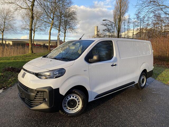 Fiat SCUDO L3 2.0 BlueHDI 145pk | Houten afwerking laadruimte | Doorlaadluik | FULL LED Koplampen | NAVI | Multimedia | Apple Carplay | Android Auto | Achteruitrijcamera | Parkeersensoren achter | Bank voorpassagiers | Bestuurdersstoel comfort | Reservewiel