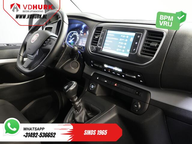 Fiat SCUDO Fiat Scudo 2.0 MJ 145 pk L3 BPM VRIJ! Adapt.Cruise/ Climate/ Keyless/ Carplay/ Camera/ PDC