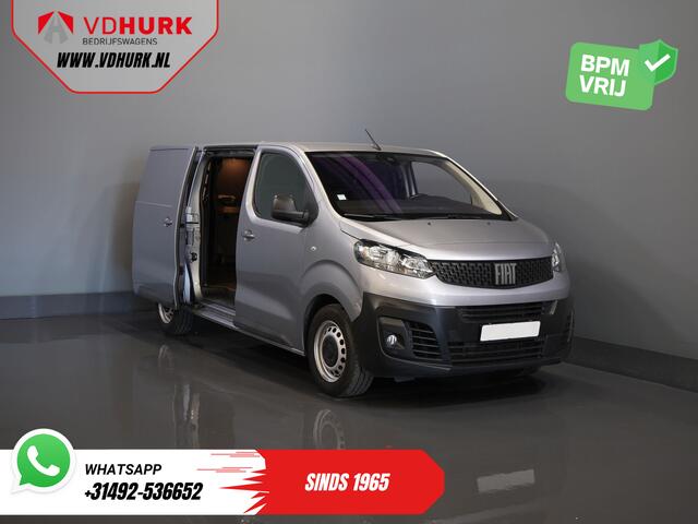 Fiat SCUDO Fiat Scudo 2.0 MJ 145 pk L3 BPM VRIJ! Adapt.Cruise/ Climate/ Keyless/ Carplay/ Camera/ PDC