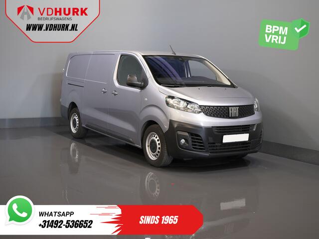 Fiat SCUDO 2.0 MJ 145 pk L3 BPM VRIJ! Adapt.Cruise/ Climate/ Keyless/ Carplay/ Camera/ PDC