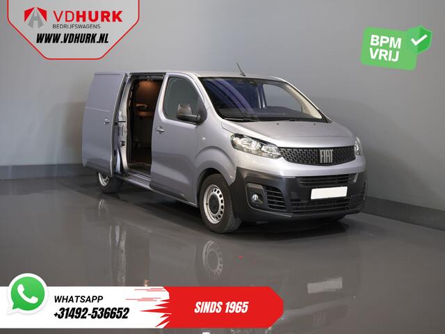 Fiat SCUDO 2.0 MJ 145 pk L3 BPM VRIJ! Adapt.Cruise/ Climate/ Keyless/ Carplay/ Camera/ PDC