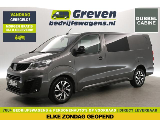 Fiat SCUDO 2.0 Multicab SX 177PK L3H1 | DC | Automaat | 360° | Clima | Cruise | Carplay | Navi | Parkeersens.