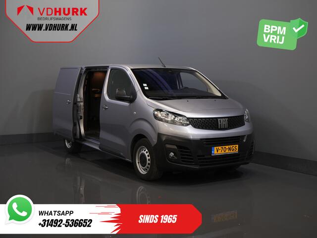 Fiat SCUDO 2.0 MJ 145 pk L3 BPM VRIJ! Adapt.Cruise/ Climate/ Keyless/ Carplay/ Camera/ PDC