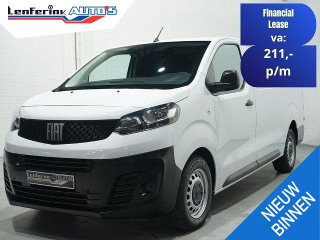 Fiat SCUDO 2.0 MultiJet 145 pk L3 Airco, Apple Carplay Cruise Control, Laadruimte Pakket, PDC achter, 3-Zits