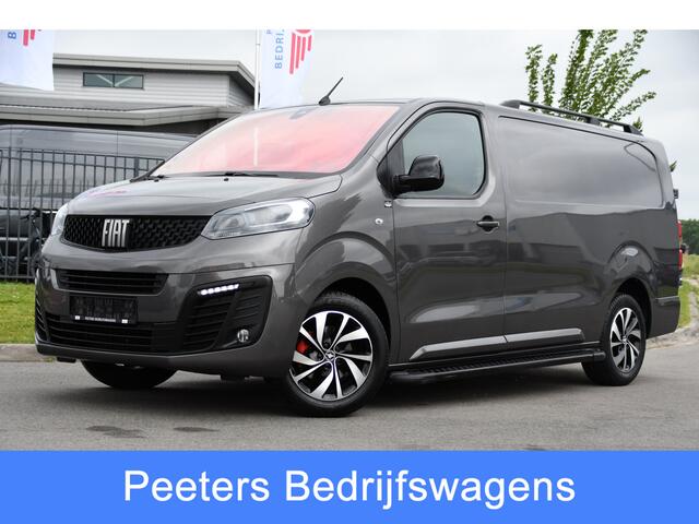 Fiat SCUDO 2.0 MultiJet L3H1 PB Edition Camera, Cruise, Carplay, LED, Automaat, 177pk, Multimedia, Trekhaak, Sensoren, Uniek!