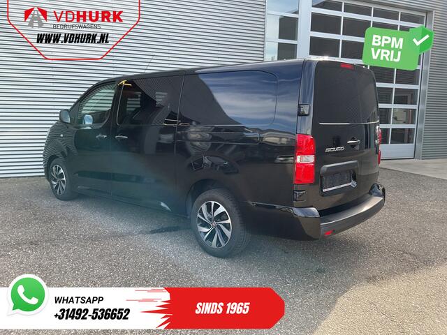 Fiat SCUDO 2.0 MJ 180 pk Aut. DC Dubbel Cabine Xenon/ 2x Schuifdeur/ Carplay/ Keyless/ Navi/ Climate/ Camera/ Cruise/ 17'LMV/ PDC/ DAB