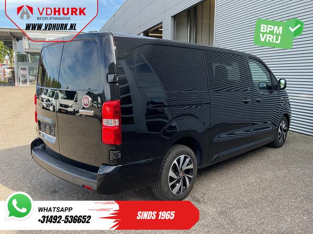 Fiat SCUDO 2.0 MJ 180 pk Aut. DC Dubbel Cabine Xenon/ 2x Schuifdeur/ Carplay/ Keyless/ Navi/ Climate/ Camera/ Cruise/ 17'LMV/ PDC/ DAB