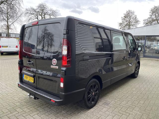 Fiat TALENTO 1.6 MJ 125pk EcoJet L2H1 DC 6 persoons / vaste prijs rijklaar ¤ 20.950 ex btw / lease vanaf ¤ 375 / zwart metallic / airco / cruise / navigatie / lichtmetalen velgen / trekhaak / isofix !