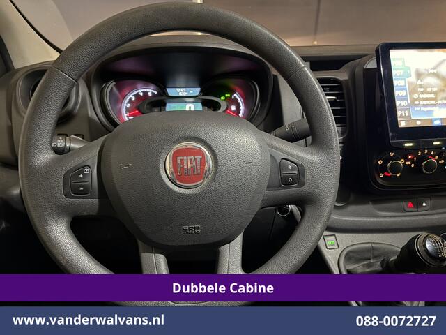 Fiat TALENTO 2.0 MultiJet 146pk L2H1 Dubbele Cabine Euro6 Airco | 5-Zits | Camera | Cruisecontrol | Apple Carplay Android Auto, Leder, Parkeersensoren, Sidebars, Trekhaak