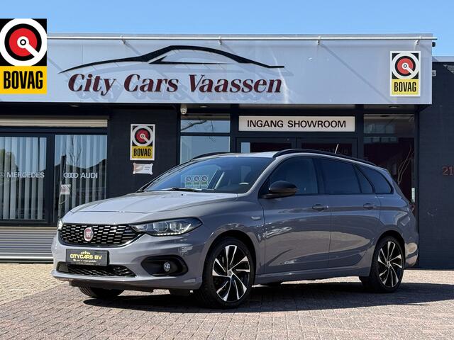 Fiat TIPO 1.4 s-design 96 pk navi camera climate ctr cruise ctr half leder afn trekhaak lmv 18 inch dealer onderhouden