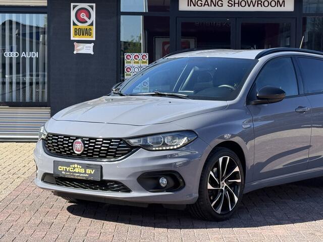 Fiat TIPO 1.4 s-design 96 pk navi camera climate ctr cruise ctr half leder afn trekhaak lmv 18 inch dealer onderhouden