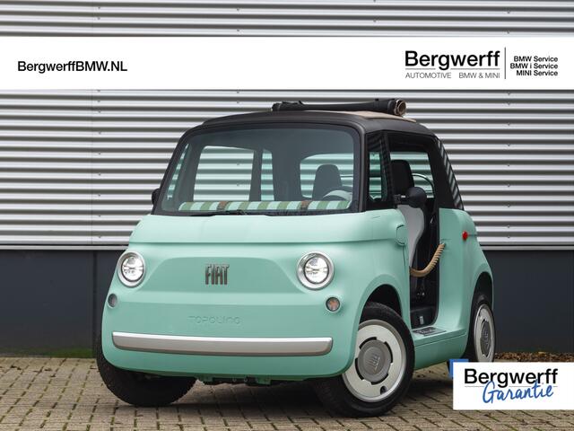 Fiat Topolino Dolcevita Telefoonhouder, Bagagerek achter, Dolcevita Box, koffernet