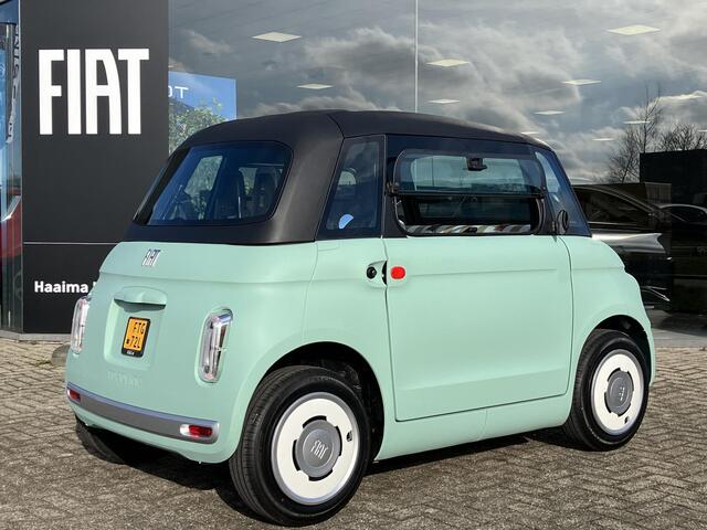 Fiat Topolino | Ervaar hem nu bij FIAT Haaima Heerenveen! | 75km actieradius | Verde Vita Color | Vanaf 16 jaar | Eye catcher!