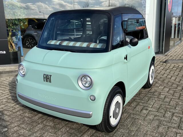 Fiat Topolino | Ervaar hem nu bij FIAT Haaima Heerenveen! | 75km actieradius | Verde Vita Color | Vanaf 16 jaar | Eye catcher!