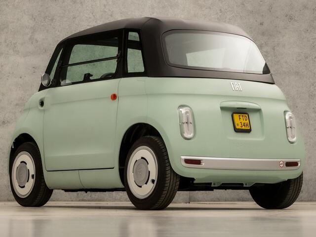 Fiat Topolino Verde Vita (DIRECT LEVERBAAR, NIEUW, PANORAMADAK, LEDER, LED)