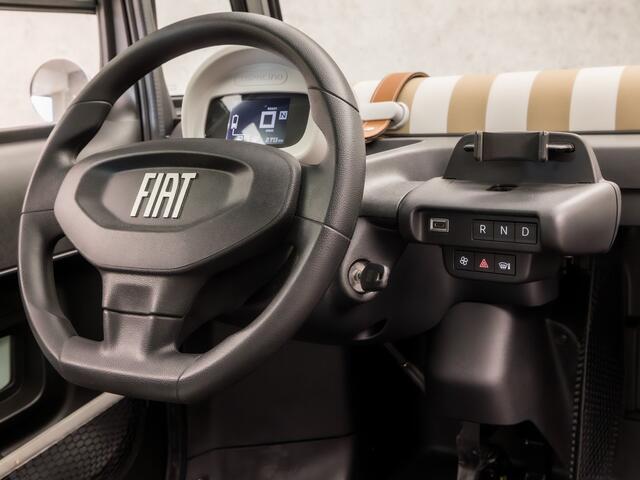 Fiat Topolino Verde Vita (DIRECT LEVERBAAR, NIEUW, PANORAMADAK, LEDER, LED)