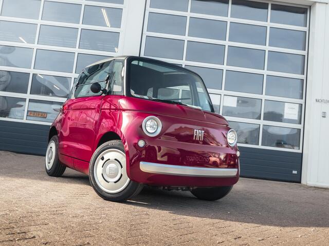 Fiat Topolino | Dutchies Edition | Burgundy Red | Leder Amaretto | Chrome Rek | Uniek !